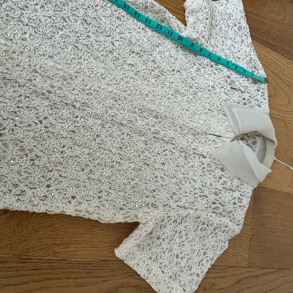 Vintage lace and beaded top - Picture 9 of 13